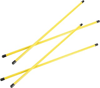 Anneome 4pcs Golf Direction Stick Club Alignment Stick Golf Alignment Training Aid Golf Aid Fiber Tools Golf Sticks Golf Alignment Stick Fiberglass Golf Sticks Alignment Composite Fiber