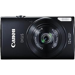Canon IXUS 170 - Cámara compacta de 20.5 Mp (panta...: IXUS elegante, compacta y fácil de usar Acércate a tus motivos favoritos, por lejanos o amplios que sean, con el zoom 12x Capta un impresionante nivel de detalle gracias a sus 20 megapíxeles Smart Auto te permite captar hermosas imágenes con gran fac...