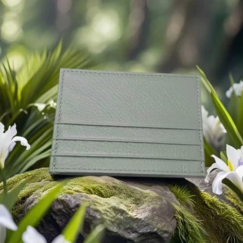 Image of M-Plateau Super Slim Genuine Leather Credit Card Wallet