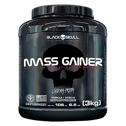 Mass Gainer - 3000G Banana - Black Skull, Black Skull