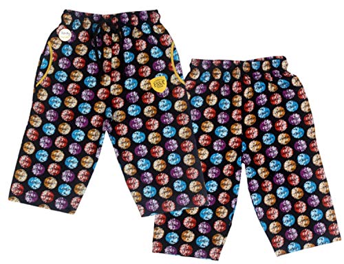 Image of Boys Cotton Printed Capri Shorts - Pack of 5 (Colour and Design May Vary)
