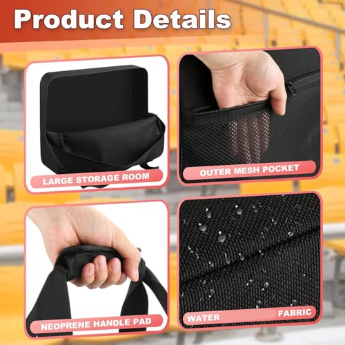 Bolsa para silla de estadio acolchada y portátil con diseño multiusos 4