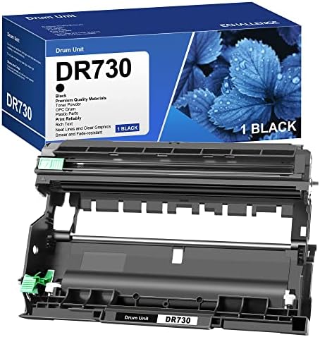 DR730 DR 730 Compatible Drum Unit 1-Pack (NOT Toner) Replacement for Brother DR730 Compatible with HL-L2350DW HL-L2395DW HL-L2390DW HL-L2370DWXL MFC-L2750DW MFC-L2710DW DCP-L2550DW Printer