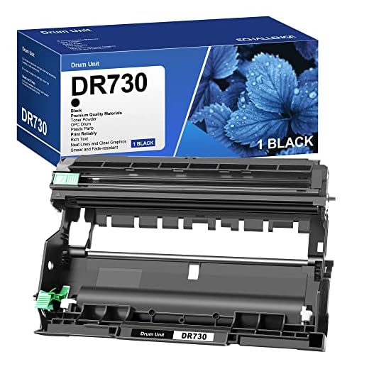 DR730 DR 730 Compatible Drum Unit 1-Pack (NOT Toner) Replacement for Brother DR730 Compatible with HL-L2350DW HL-L2395DW HL-L2390DW HL-L2370DWXL MFC-L2750DW MFC-L2710DW DCP-L2550DW Printer