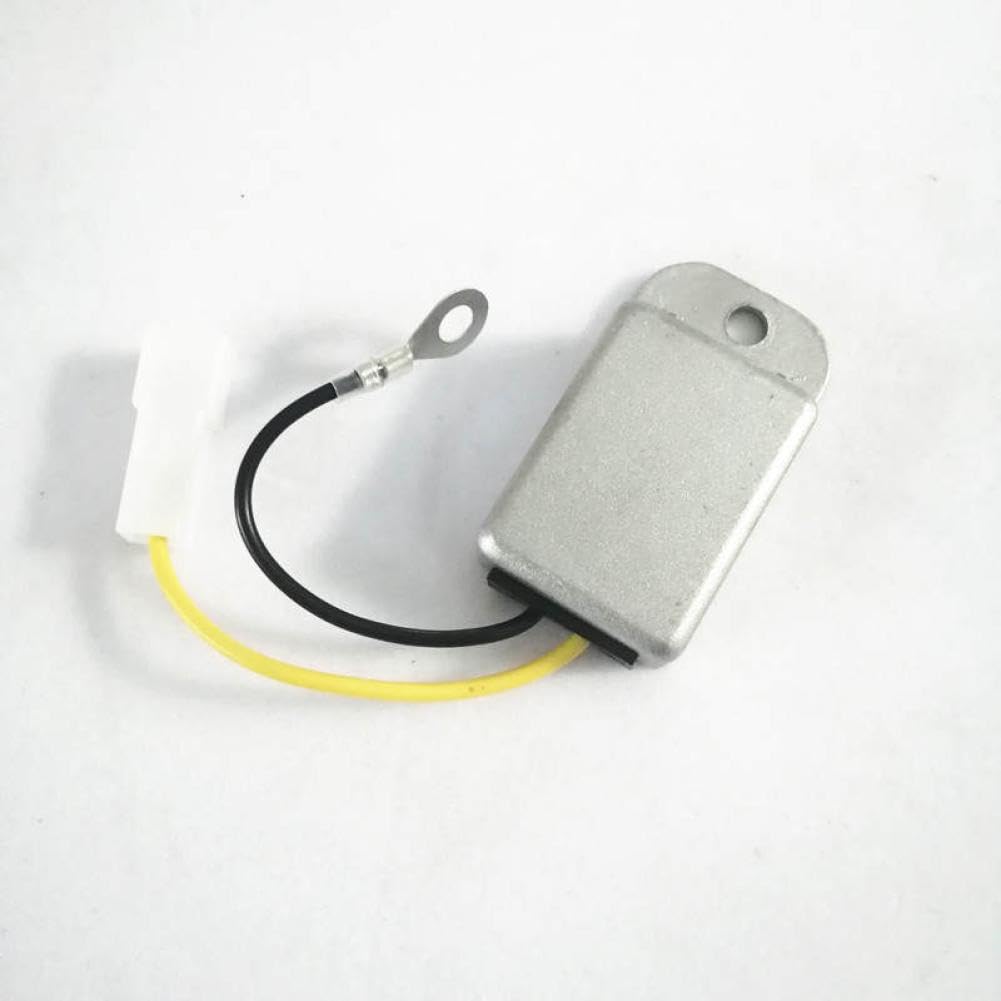Rectificador regulador de voltaje eléctrico de 6 V para motocicleta, paquete de 2 compatibles con piezas de motocicletas automotrices para rectificador regulador AL 50 de 6 V