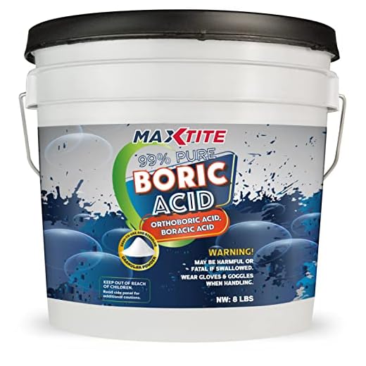 99% Pure Boric Acid Granular 8 lbs