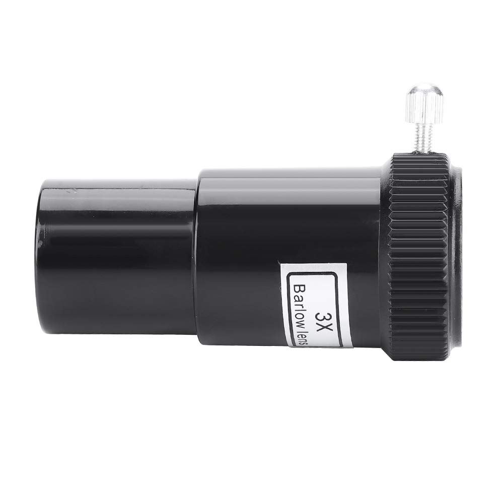 Lente Barlow 3X de 0,96 Pulgadas/24,5 Mm de Plástico para Oculares de Telescopios Astronómicos Barlow Es Liviano y está Diseñado para Durar para Observar Las Estrellas Lente de