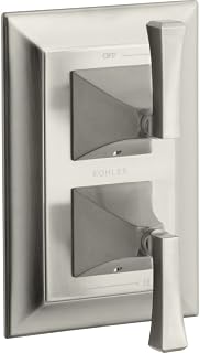 Kohler K-T10422-4V-BN Stacked Thermostatic Valve Control Trim Nickel