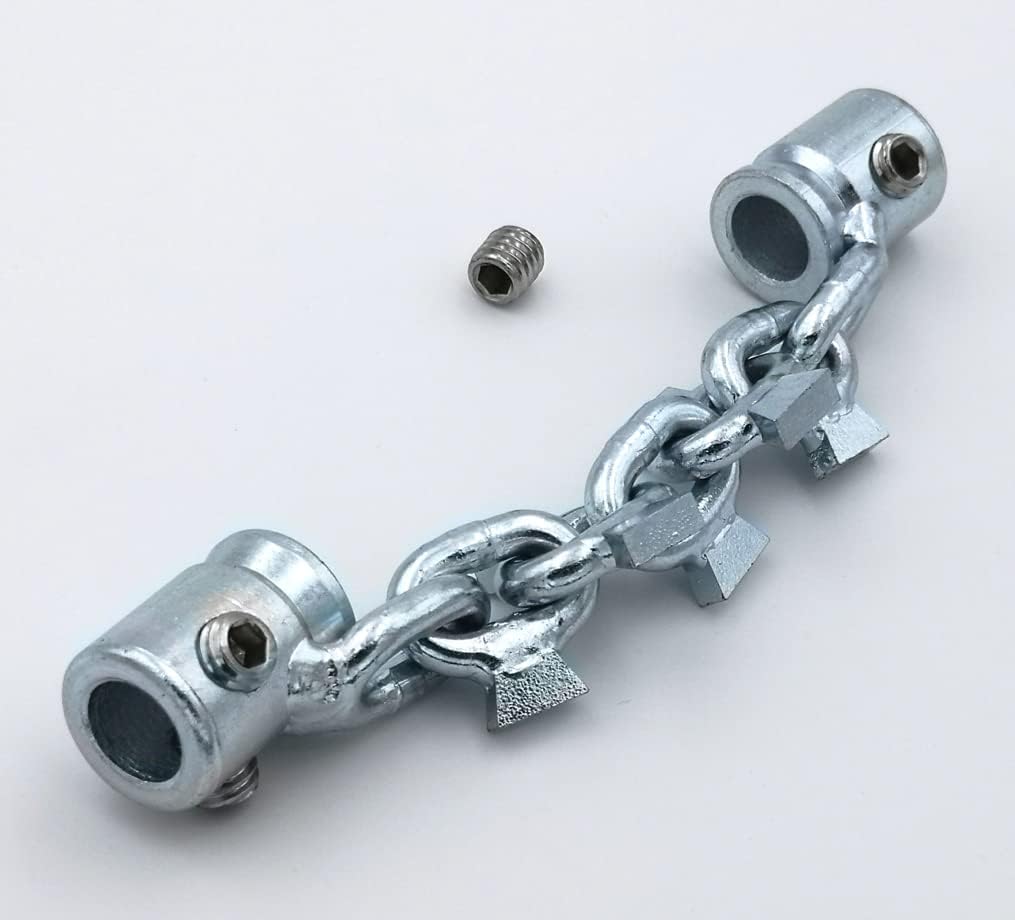 with carbide-tip drain cleaning cutter DN32-40mm pipe cleaning knocker 8mm flexible shaft cable sink tube unclog