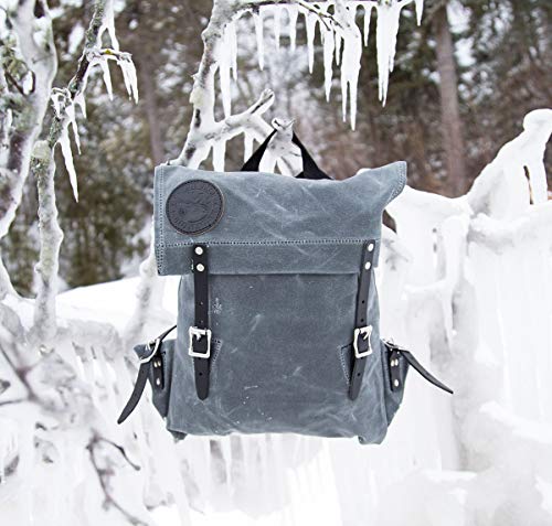 Mochila Duluth Pack Scout Unisex Wax Gris miniatura 3