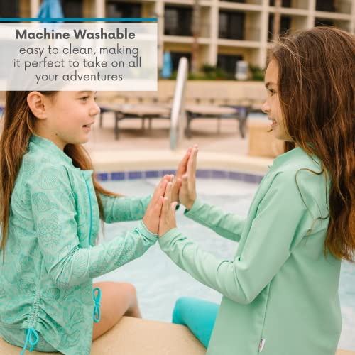 Image of SwimZip UPF 50+ Long Sleeve Rash Guard for Boys' and Girls' - Baby, Toddler, Kids