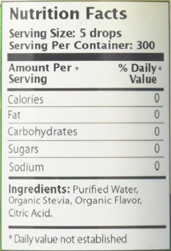 Miniatura 4 de ANUMED INTERNATIONAL Toffee Stevia Liquid, 0.02 libras