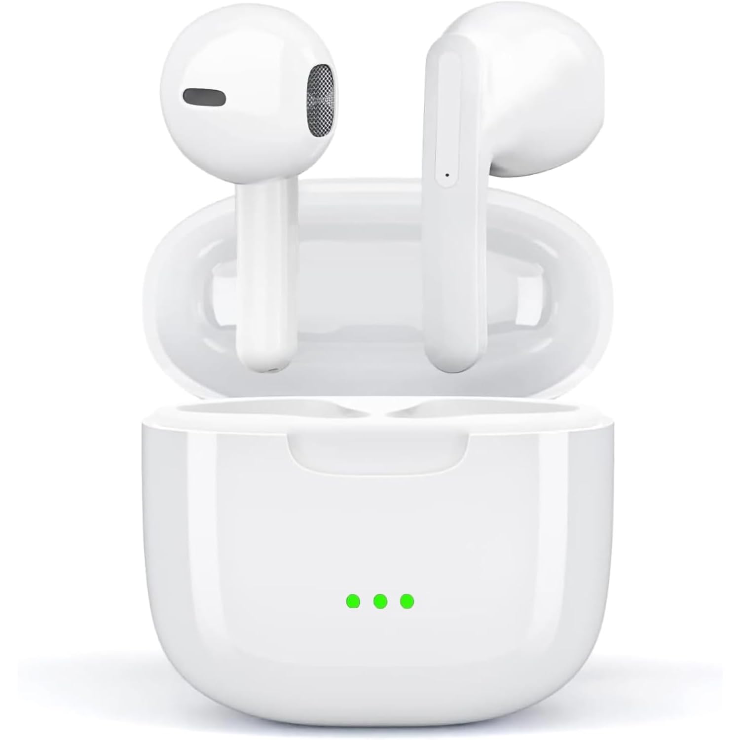 Cuffie Bluetooth, Auricolari Bluetooth 5.3 Wireless, 48 Ore Cuffie In Ear Wireless Stereo HiFi con 4 ENC Cancellazione Rumore, Cuffiette Senza Fili Touch Control IPX7 Impermeabile per iPhone Android