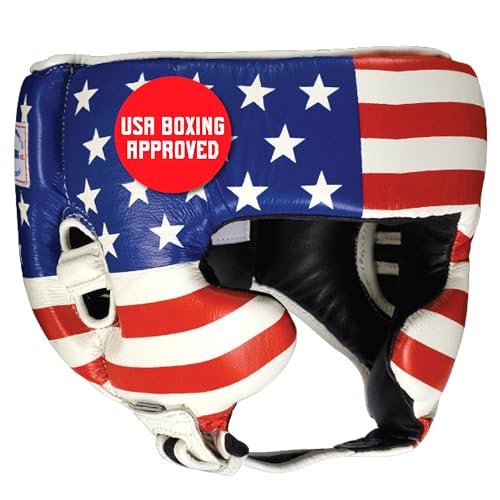 Image of Ringside Competition Boxing Muay Thai MMA Sparring Head Protection Headgear with Cheeks