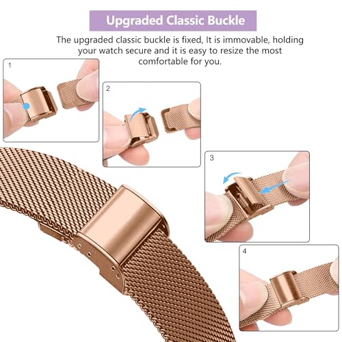 KoGiio Metal Strap Compatible with xiaomi Smart Band 9 Pro/xiaomi Mi Band 9 Pro/xiaomi Smart Band 8 Pro/xiaomi Mi Band 8 Pro - Image 3