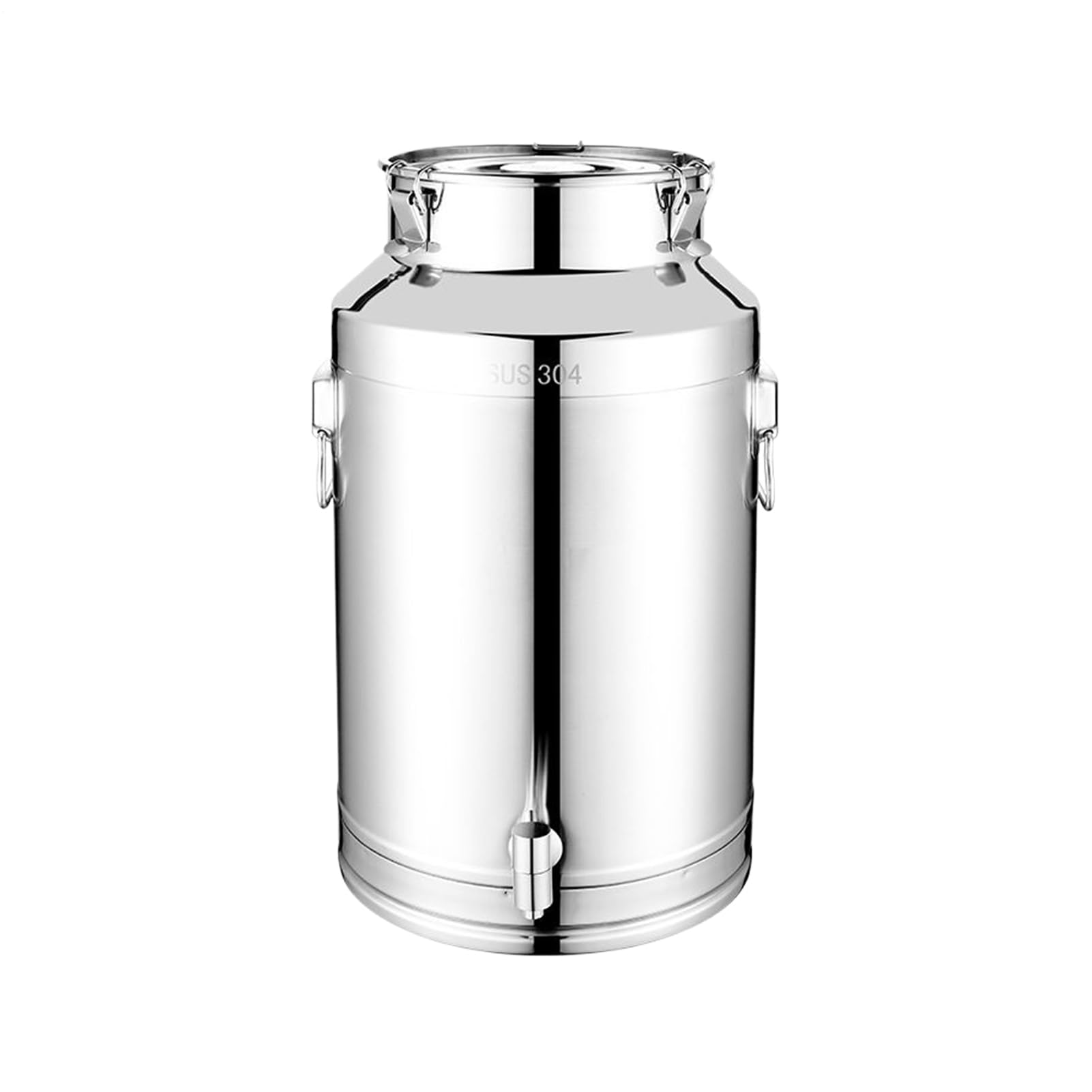 Contenedor Para Almacenar De Cocina 5L/9L/14L Acero Inoxidable Hermético | Recipiente De Grasa De Tocino Para Leche, Vino, Cerveza, Harina, Café, Azúcar, Té Y