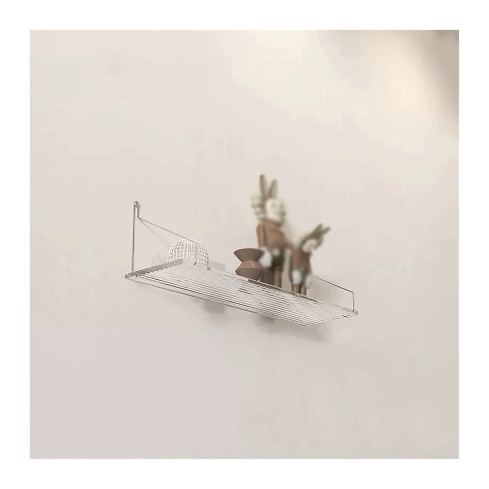 TENGJU Bathroom Storage Shelves Storage Rack Toilet Washstand Single Layer Acrylic Simple Storage Rack Kitchen Counter Plastic Storage
