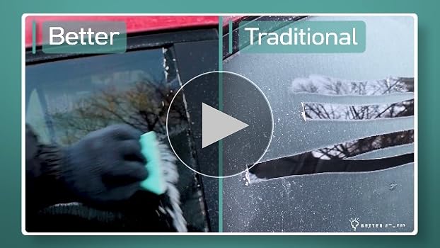 Amazon.com: The Better Ice Scraper for Car Windshield | Fast