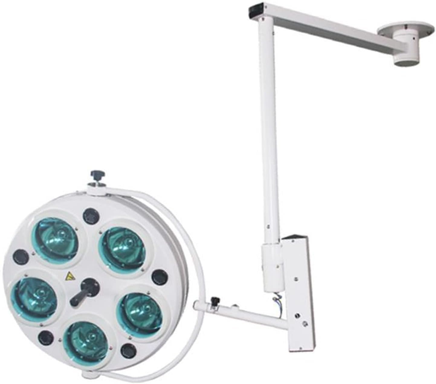 Lab LED Exam Light Lamp 25 LED Bulbs 360°Rotation Celling Type FKLED-5 White