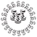 Produktbild Neodym Magnete-Magnete Klein Stark für Pinnwand, Whiteboard, Kühlschrank, Magnettafel,klein Pin vernickelte Stahl Magnete,12mm pin