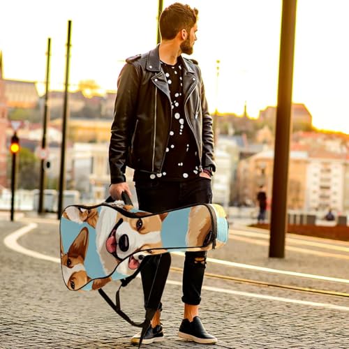 Housse guitare acoustique 109 cm imperméable sac à dos basse - 6