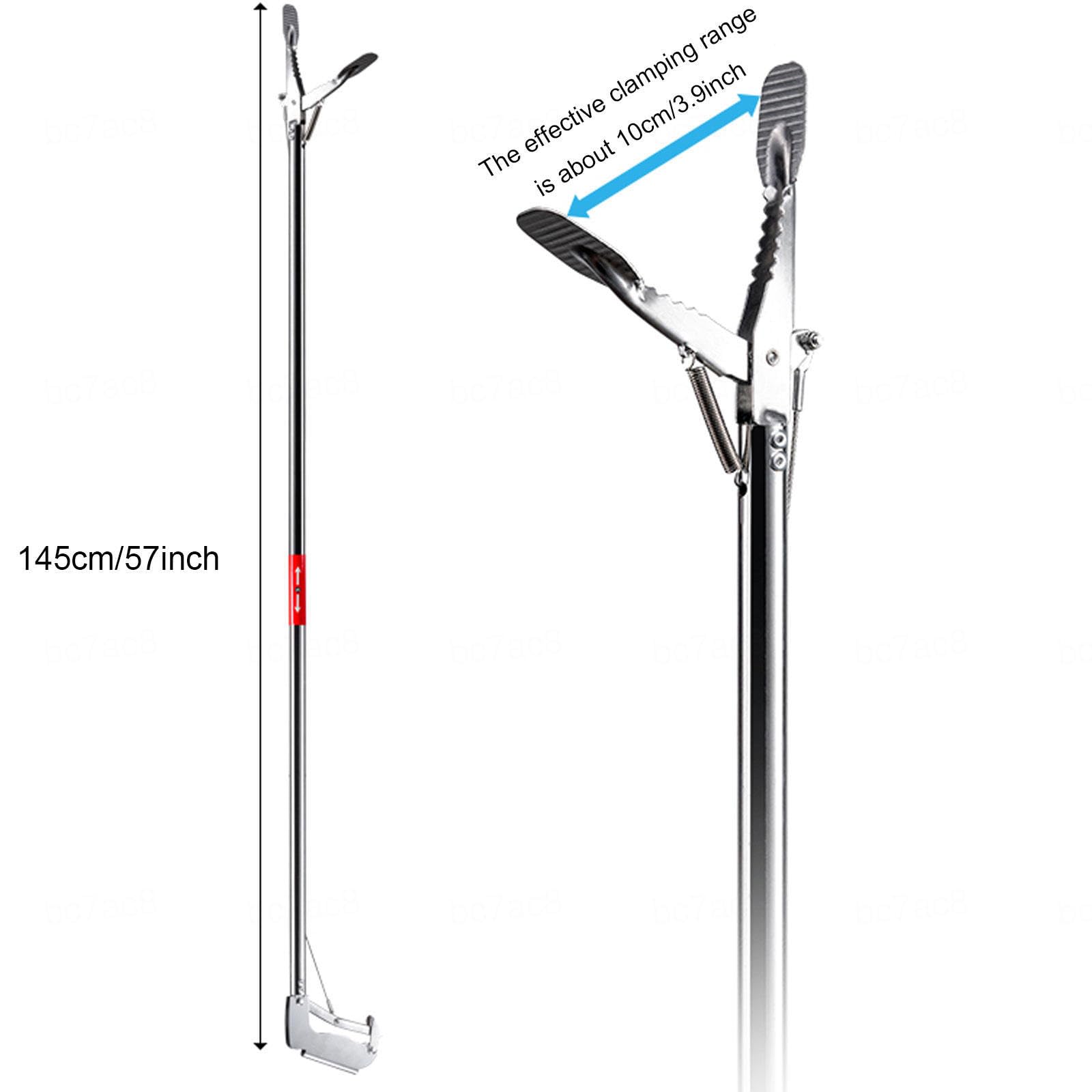 Herramienta Plegable Grabber Reacher - Ayuda a La Movilidad Extralarga - Brazo de Agarre Resistente - Herramienta de Asistencia de Alcance para Recolección de Basura, 1 Paquete,57 inchse