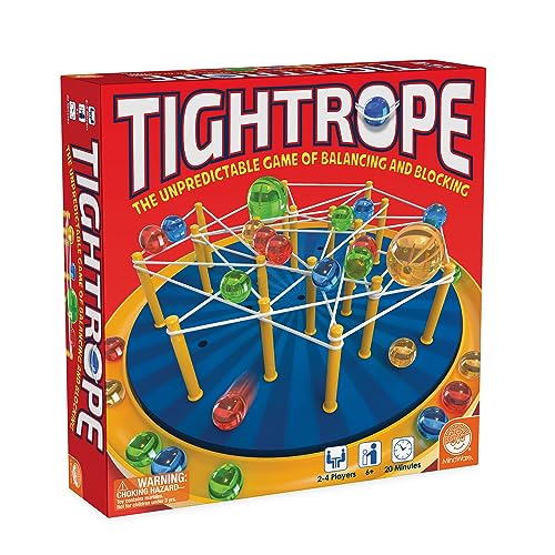 MindWare Tightrope Strategy Board Game Fun for Classrooms 2-4 Players 20 Min Play Time Ages 6 & Up