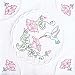 Jack Dempsey Needle Art 732293 Interlocking Hummingbird Quilt Blocks, 6 Quilt Blocks, 18-Inch-by-18-Inch, White