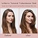 2 Packs Hair Volume Clips for Women and Men, Volumizing Hair Clips for Fluffy Bangs, Easy High Crown Volumizing Hair Clip, Curly & Volume Hair Comb Tool for Lifting Roots - Terracotta