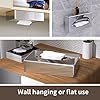 Y-in Hand Tissue Box Cover, Rectangular Mirror Wall Mounted Facial Paper Holder Dispenser, Prefert for Storage on Bathroom Vanity, Kitchen, Night Stand, Countertops Office and Car. #5