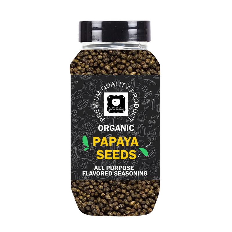 EDZZEL Natural Papaya Seeds 1 Oz / 28.34 Gram (Set Of 1)