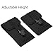 Zeato EDC Tactical Military MOLLE Phone Pouch Waist Clip-On Holster Bag with Belt Clip Nylon Touch Duty for iPhone 11 12 13 14 15 Pro Galaxy S22 S21 S20 FE Note 20 Edge and Less 6.7