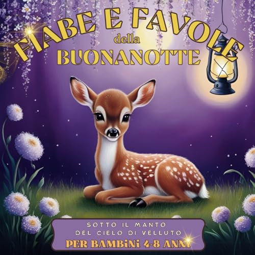 Fiabe e Favole della Buonanotte per bambini 4-8 ANNI: Sotto il manto del cielo di velluto
