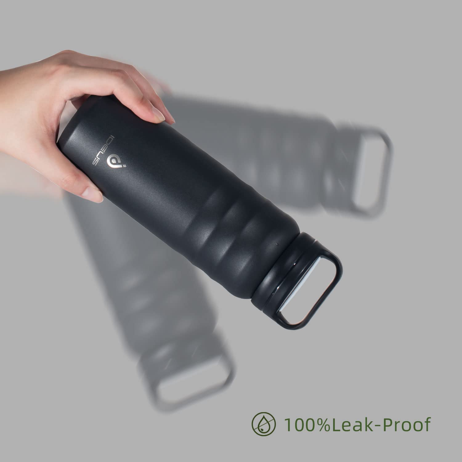 IDEUS Vacuum Insulated Water Bottle 710ml/24oz, Leak-Proof Stainless Steel Water Bottle, Double Wall Flask - Image 4