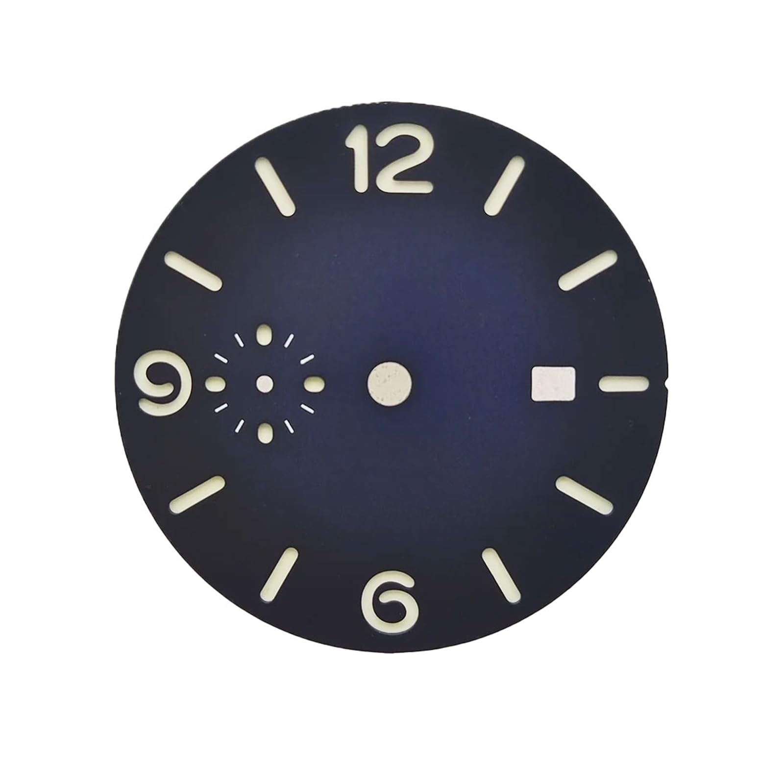 1pc 36,8mm Uhr Zifferblatt Grün Leuchtende Ersatz Zubehör Passt for ST2555 Automatische Bewegungen/st2557 GMT Bewegung Teil