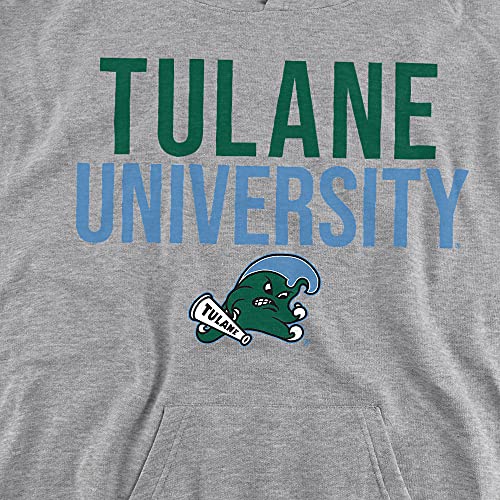 Tulane University Official Stacked Youth Kids Boy/Girls Pull-Over Hoodie Sweatshirt2