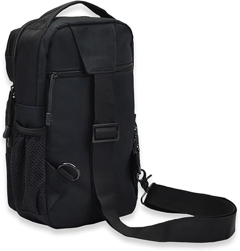 Miniatura 2 de TORCH EDC Gear Sling - Bolso de hombro para deportes al aire libre MOLLE resistente al agua color negro Negro - Bolsa de transporte diaria