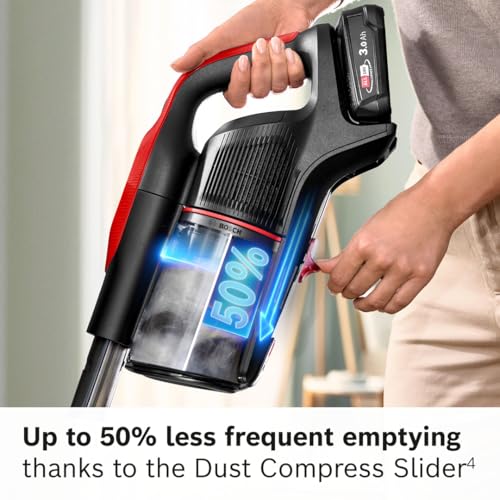 Bosch Unlimited 9 Aspirateur à Main ProAnimal BBS931PET Rouge