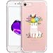 iPhone 7 Case, ESR iPhone 7 Clear Soft TPU Protective Case Back Cover with Cute Cartoon Pattern [Slim Fit] [Ultra Thin] for 4.7 inches iPhone 7 (2016 Release)(Flower Kitten)