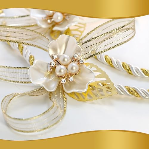 FANYX Wedding Lasso Rope, Lazo Para Boda, Wedding Lasso for Ceremony Catholic, Handfasting Cord Lazo De Bodas Para Los Novios and Jewelry Box Set. by FANYX - Used condition - Image 3