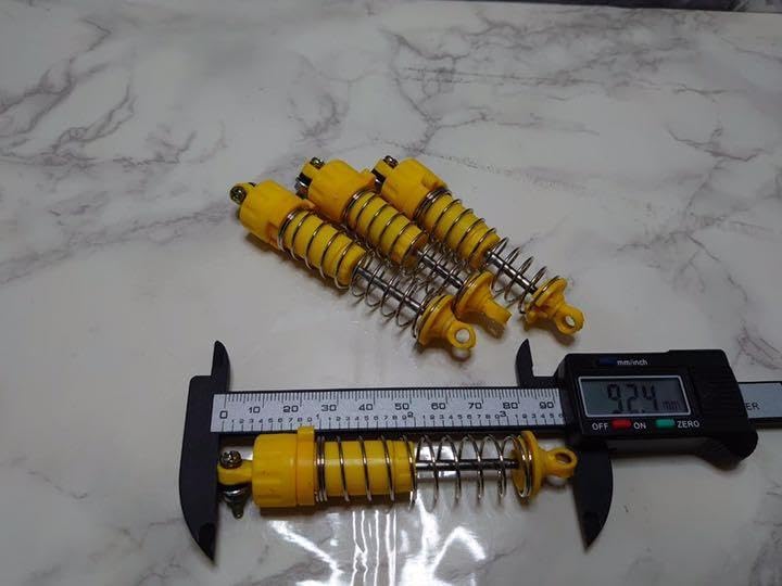 タミヤ C.V.Aダンパー オイルダンパー 黄色 レア モンスタービール②