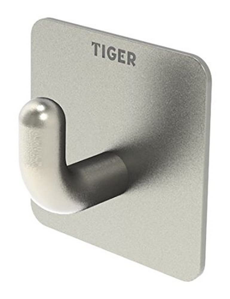Tiger Pinky, Towel Hook, Brushed Stainless Steel, 26x40x40mm