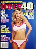 Over 40 Men's Magazine Cover Girl Miss Crystal White September 2005