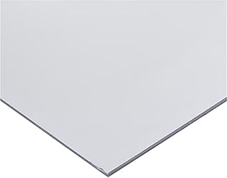 PVC (Polyvinyl Chloride) Shim Stock, Flat Sheet, Clear, 0.050