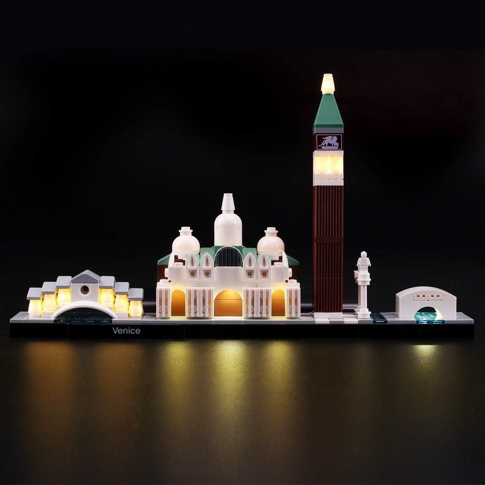 LIGHTAILING Light Set For (Architecture Venice) Building Blocks Model - Led Light kit Compatible With Lego 21026(NOT Included The Model)