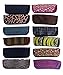 Wholesale Lot- 15 Reading glasses Slim Soft Sleeve Cases NEW Assorted