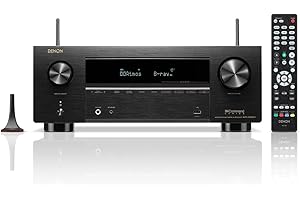 Denon AVR-X2800H 7.2 Channel 8K AV Receiver with HEOS Built-in, Bluetooth, Dolby...