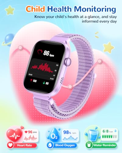 Image of No App Fitness Tracker for Kids Gift ,Smart Watch Toys with 7 Puzzle Games
