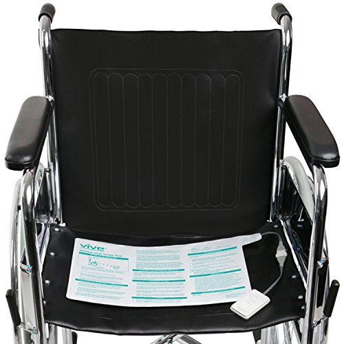 Vive Wireless Chair Alarm - Wheelchair Health Safety Seat Sensor Kit for Elderly
