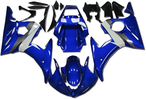 NT FAIRING Carenado de inyección azul para Yamaha YZF 2003-2005 R6 y 2006-2009 R6S nuevo kit pintado ABS plástico motocicleta carrocería mercado de